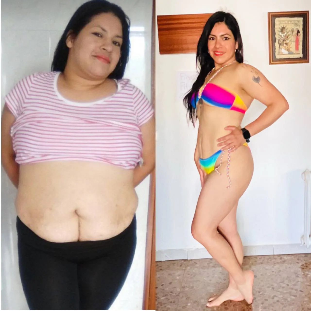 cambio físico Conchi